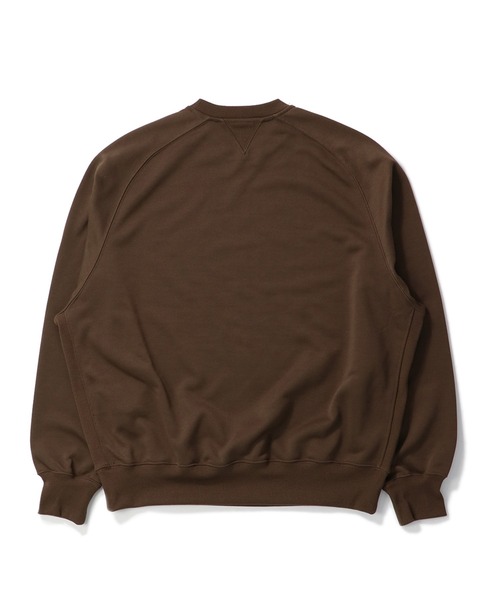 DAIWA PIER39（ダイワピア39）の「DAIWA PIER39  TECH SWEAT CREW FREEDOM SLEEVE　ダイワ ピア39（スウェット・メンズ・ブルー/ヘザーグレー/ブラック/ブラウン・S/M/L/XL）」の13枚目の写真