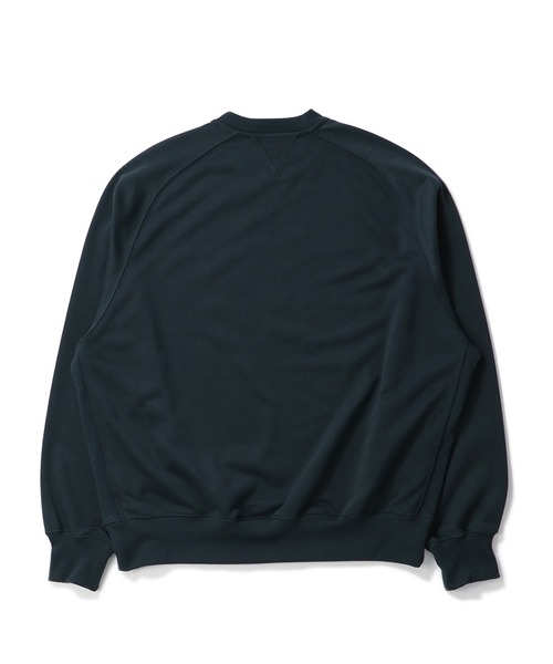 DAIWA PIER39（ダイワピア39）の「DAIWA PIER39  TECH SWEAT CREW FREEDOM SLEEVE　ダイワ ピア39（スウェット・メンズ・ブルー/ヘザーグレー/ブラック/ブラウン・S/M/L/XL）」の6枚目の写真