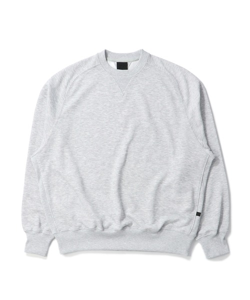 DAIWA PIER39（ダイワピア39）の「DAIWA PIER39  TECH SWEAT CREW FREEDOM SLEEVE　ダイワ ピア39（スウェット・メンズ・ブルー/ヘザーグレー/ブラック/ブラウン・S/M/L/XL）」の8枚目の写真