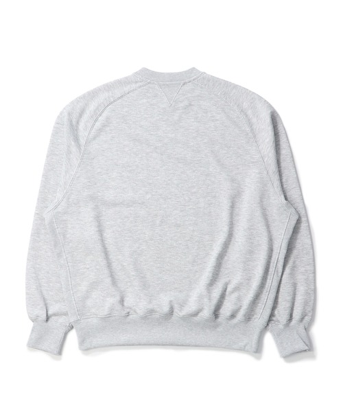 DAIWA PIER39（ダイワピア39）の「DAIWA PIER39  TECH SWEAT CREW FREEDOM SLEEVE　ダイワ ピア39（スウェット・メンズ・ブルー/ヘザーグレー/ブラック/ブラウン・S/M/L/XL）」の9枚目の写真