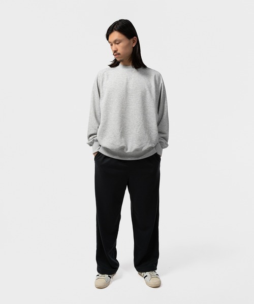 DAIWA PIER39（ダイワピア39）の「DAIWA PIER39  TECH SWEAT CREW FREEDOM SLEEVE　ダイワ ピア39（スウェット・メンズ・ブルー/ヘザーグレー/ブラック/ブラウン・S/M/L/XL）」の22枚目の写真