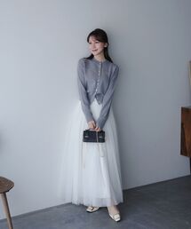 cle blatt（クレブラット）の「コンパクトニットカーディガン（カーディガン/ボレロ）」