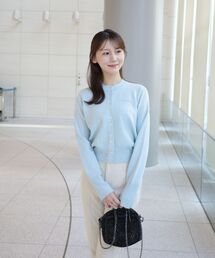 cle blatt（クレブラット）の「コンパクトニットカーディガン（カーディガン/ボレロ）」