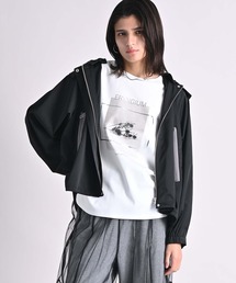 RAW FUDGE（ローファッジ）の「シャイニーツイルマンパーブルゾン（ブルゾン）」