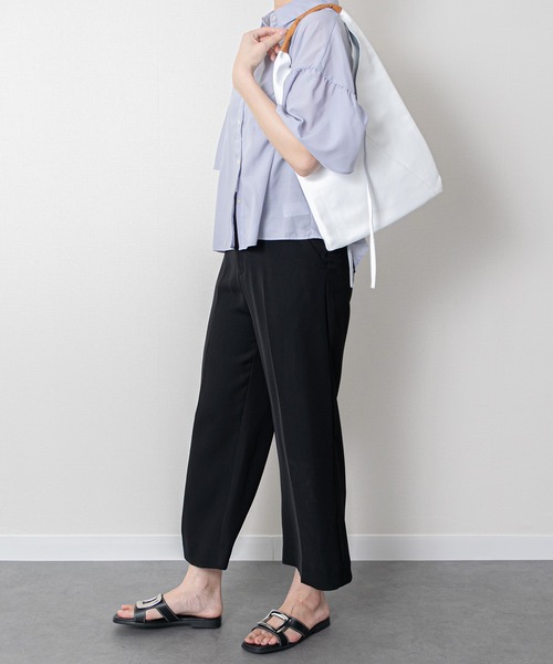 andrea cardone（アンドレアカルドネ）の「【ANDREA CARDONE】ソフトカーブ ワンハンドルバッグ（レギュラー）(Q66311)（ハンドバッグ・レディース・ホワイト/シルバー/ブラック・ALL）」の15枚目の写真