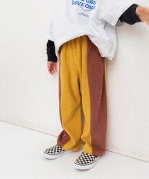 BREEZE | 【リンク】サイドラインパイルワイドパンツ_セットアップ可(その他パンツ)