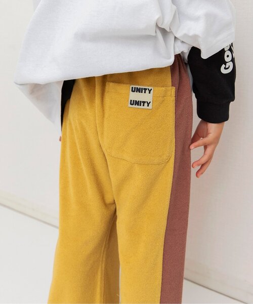 BREEZE(ブリーズ)の「【リンク】サイドラインパイルワイドパンツ_セットアップ可(その他パンツ・キッズ・ネイビー/イエロー/グリーン/ピンク・90/100/110/120/130/140/150)」の13枚目の写真