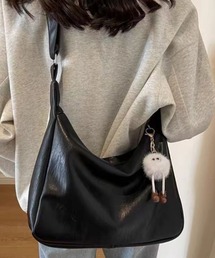 LAC-VERT | フェイクレザーショルダーバッグ(ショルダーバッグ)