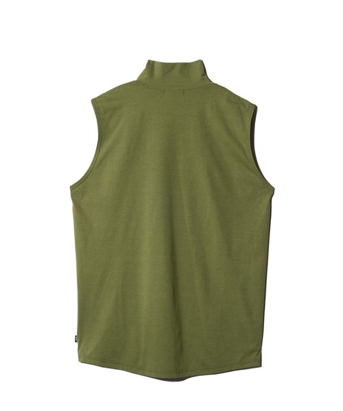 glamb(グラム)の「Tech High Neck Tank Top / テックメッシュネックタンクトップ(タンクトップ・メンズ・ブラック/カーキ/ホワイト・S/M/L)」の7枚目の写真