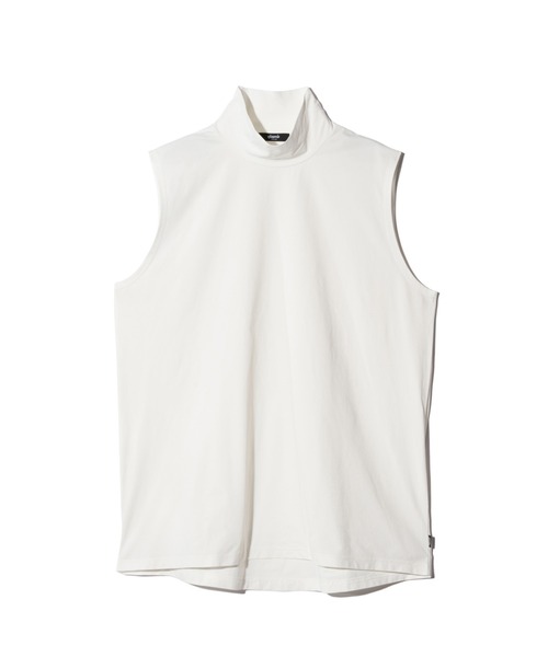 glamb(グラム)の「Tech High Neck Tank Top / テックメッシュネックタンクトップ(タンクトップ・メンズ・ブラック/カーキ/ホワイト・S/M/L)」の4枚目の写真