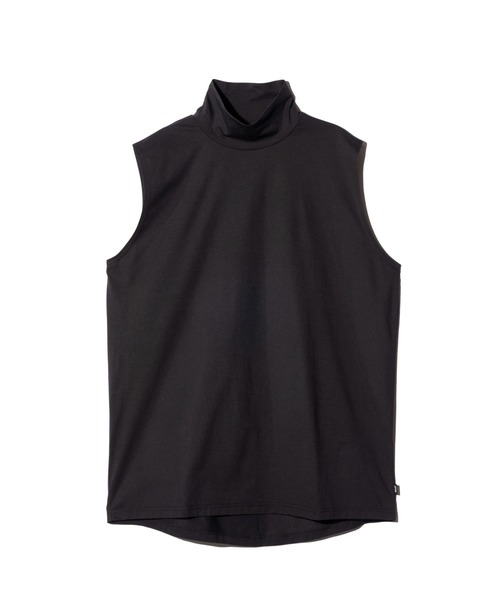 glamb(グラム)の「Tech High Neck Tank Top / テックメッシュネックタンクトップ(タンクトップ・メンズ・ブラック/カーキ/ホワイト・S/M/L)」の5枚目の写真