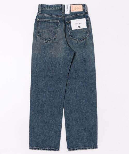 Lee(リー)の「Lee/リー【SPECIAL EDITION】STANDARD WARDROBE ストレートデニムパンツ セットアップ可(デニムパンツ・レディース・ライトインディゴブルー/ブルー・X-SMALL/SMALL/MEDIUM)」の3枚目の写真