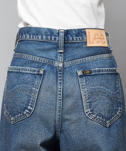 Lee(リー)の「Lee/リー【SPECIAL EDITION】STANDARD WARDROBE ストレートデニムパンツ セットアップ可(デニムパンツ・レディース・ライトインディゴブルー/ブルー・X-SMALL/SMALL/MEDIUM)」の9枚目の写真