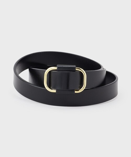 OPAQUE.CLIP(オペークドットクリップ)の「本革ベルト(穴なし)(ベルト・レディース・シルバー/ブラウン系/ブラウン系その他/ゴールド・00)」の4枚目の写真