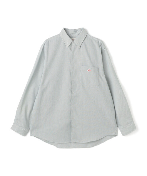 DANTON（ダントン）の「Men's Oxford Button-Down Shirt（シャツ/ブラウス・メンズ・グリーン系その他/ホワイト/ホワイト系その他/サックスブルー/ブラック系その他・38/40/42/44）」の4枚目の写真