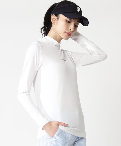 PEARLY GATES(パーリーゲイツ)の「【PEARLY GATES】マイクロビートベア天(Tシャツ/カットソー・レディース・ブルー/ホワイト/ネイビー・SMALL/MEDIUM/LARGE)」の7枚目の写真