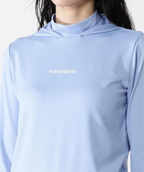 PEARLY GATES(パーリーゲイツ)の「【PEARLY GATES】マイクロビートベア天(Tシャツ/カットソー・レディース・ブルー/ホワイト/ネイビー・SMALL/MEDIUM/LARGE)」の5枚目の写真