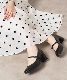 【晴雨兼用】取り外しストラップパンプス