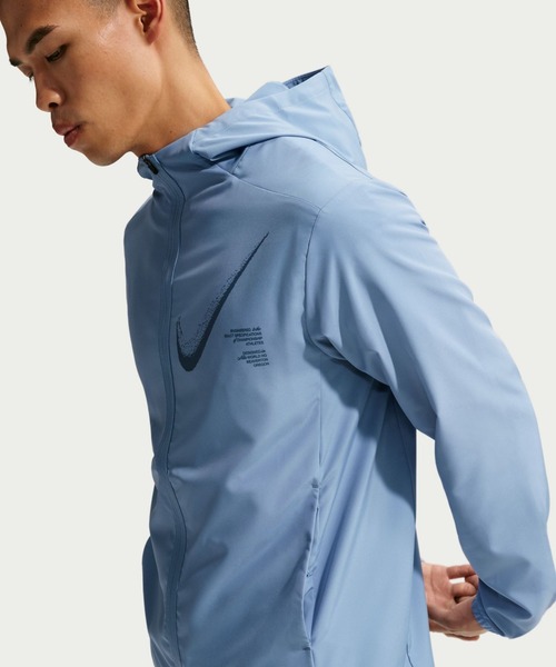 NIKE（ナイキ）の「ナイキ NIKE ナイキ DF フォーム GFX ジャケット（ナイロンジャケット・メンズ・サックスブルー/ブラック・S/M/L/LL/3L）」の11枚目の写真