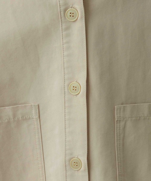 GLOBAL WORK(グローバルワーク)の「MATINEE LINE/チノカバーオール/636119(デニムジャケット・レディース・ブラウン系その他6/オフホワイト・MEDIUM/LARGE)」の16枚目の写真