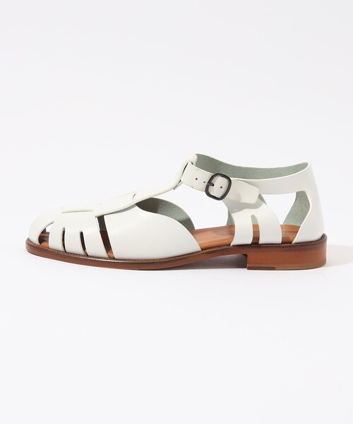 HEREU（ヘリュー）の「HEREU PESCA Men's Fisherman Sandal レザーサンダル（サンダル・メンズ・ブラック/ホワイト・42/41）」の4枚目の写真