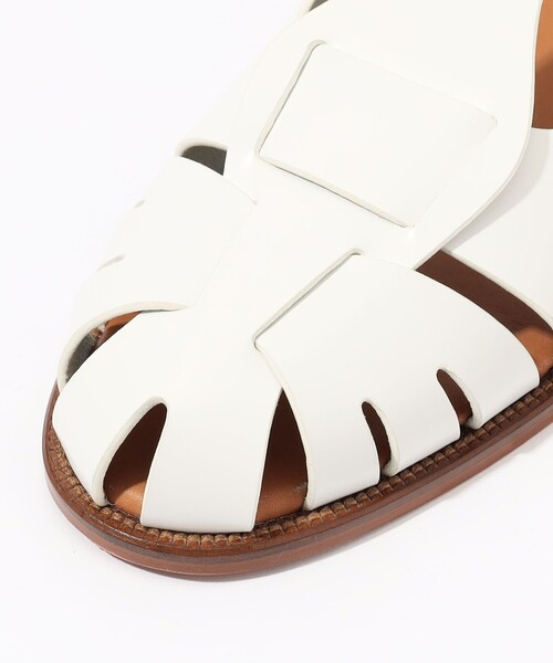 HEREU（ヘリュー）の「HEREU PESCA Men's Fisherman Sandal レザーサンダル（サンダル・メンズ・ブラック/ホワイト・42/41）」の7枚目の写真