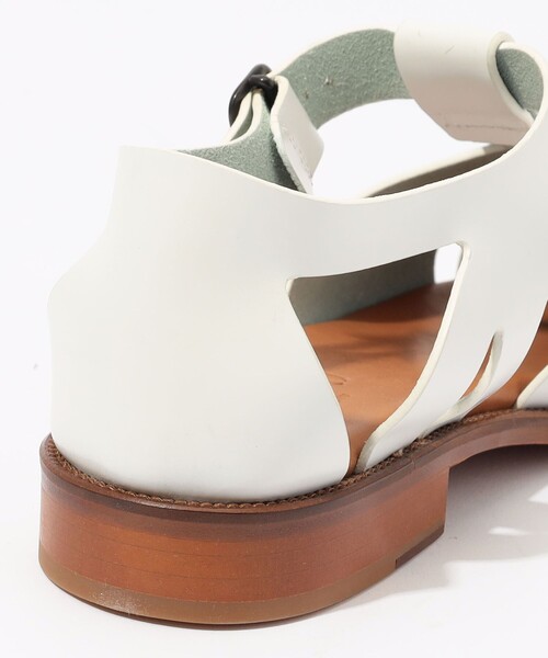 HEREU（ヘリュー）の「HEREU PESCA Men's Fisherman Sandal レザーサンダル（サンダル・メンズ・ブラック/ホワイト・42/41）」の8枚目の写真