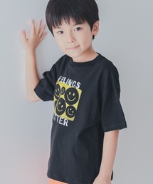 jeans-b 2nd（ジーンズベーセカンド）の「Jeans-b 2nd/ジーンズベーセカンド SMILE Tシャツ（Tシャツ/カットソー）」