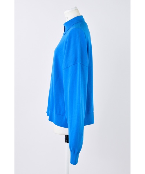 ENFOLD（エンフォルド）の「KNIT-WITH-COLLAR  PULLOVER（ニット/セーター・レディース・ブルー系その他・38）」の5枚目の写真