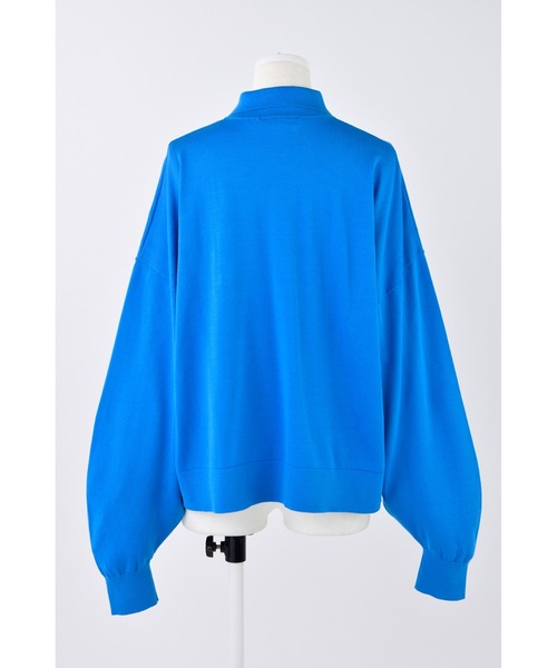 ENFOLD（エンフォルド）の「KNIT-WITH-COLLAR  PULLOVER（ニット/セーター・レディース・ブルー系その他・38）」の6枚目の写真