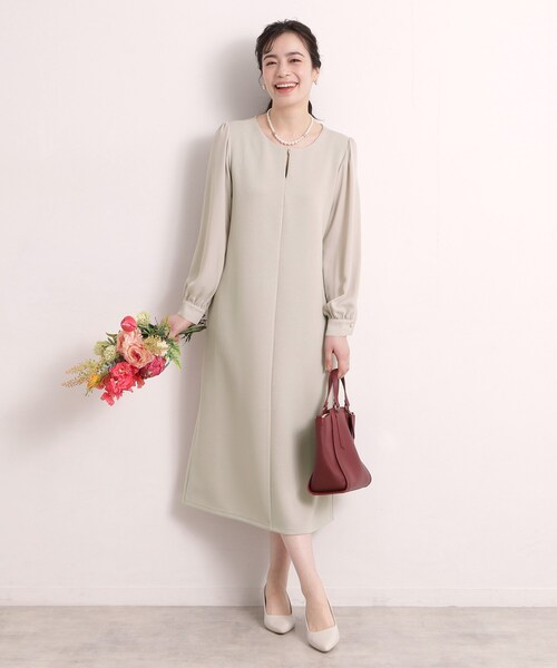 ITS'DEMO(イッツデモ)の「ダンボールワンピース(ワンピース・レディース・ブラック/ナチュラル・00)」の12枚目の写真