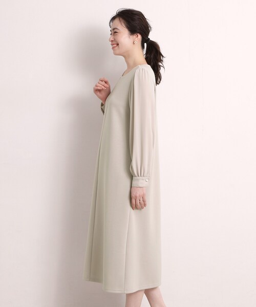 ITS'DEMO(イッツデモ)の「ダンボールワンピース(ワンピース・レディース・ブラック/ナチュラル・00)」の15枚目の写真