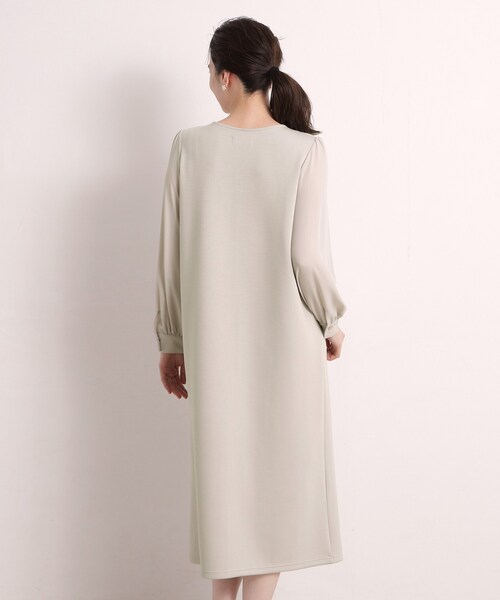 ITS'DEMO(イッツデモ)の「ダンボールワンピース(ワンピース・レディース・ブラック/ナチュラル・00)」の16枚目の写真