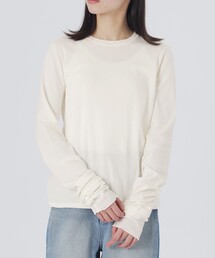 LOVELESS | テレコブロッキングトップス(Tシャツ/カットソー)