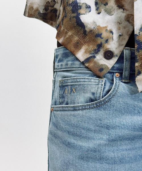 ARMANI EXCHANGE（アルマーニエクスチェンジ）の「【A|X アルマーニ エクスチェンジ】オールオーバープリント 半袖シャツ/BOXY（シャツ/ブラウス・メンズ・ブラウン系/ネイビー系/ブラック系・LARGE/X-SMALL/X-LARGE/SMALL/MEDIUM）」の17枚目の写真