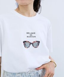 le.coeur blanc | MELANGE DE MARRON TEE(Tシャツ/カットソー)
