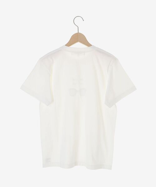 le.coeur blanc（ルクールブラン）の「MELANGE DE MARRON TEE（Tシャツ/カットソー・レディース・ホワイト・38）」の13枚目の写真