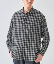 EDIFICE | コットンリネン ラウンド カラー シャツ(シャツ/ブラウス)