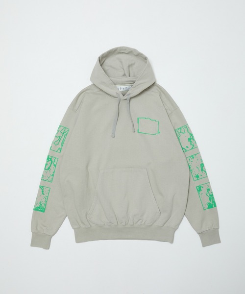 BAL（バル）の「entropy-2（パーカー・メンズ・グレー/ブラック/ホワイト・3/2/1/0）」の3枚目の写真