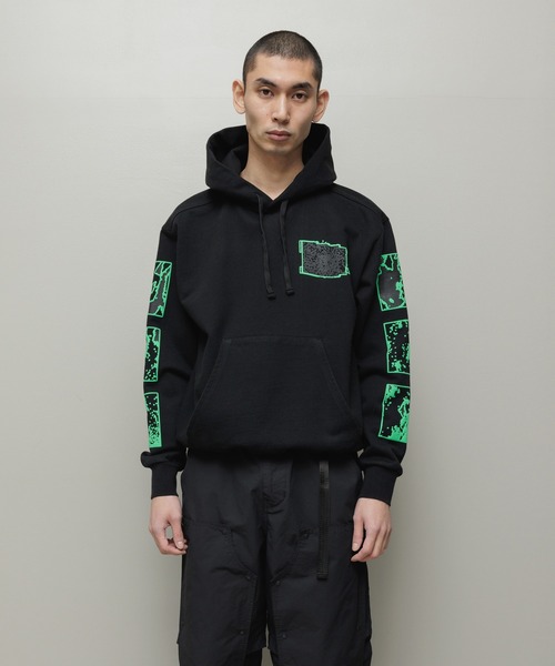 BAL（バル）の「entropy-2（パーカー・メンズ・グレー/ブラック/ホワイト・3/2/1/0）」の19枚目の写真