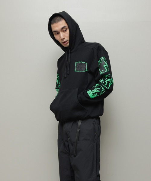 BAL（バル）の「entropy-2（パーカー・メンズ・グレー/ブラック/ホワイト・3/2/1/0）」の20枚目の写真