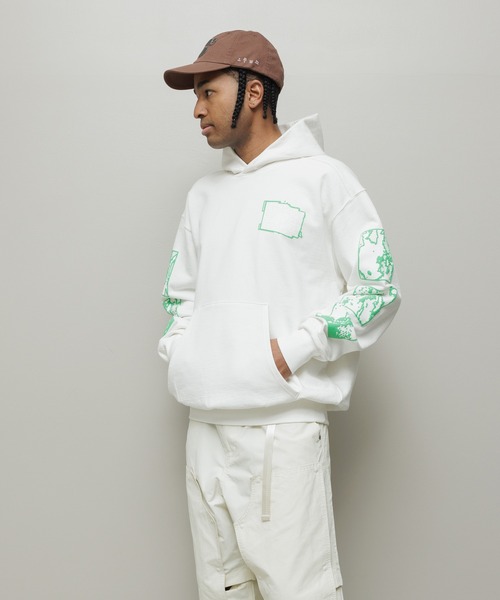 BAL（バル）の「entropy-2（パーカー・メンズ・グレー/ブラック/ホワイト・3/2/1/0）」の16枚目の写真