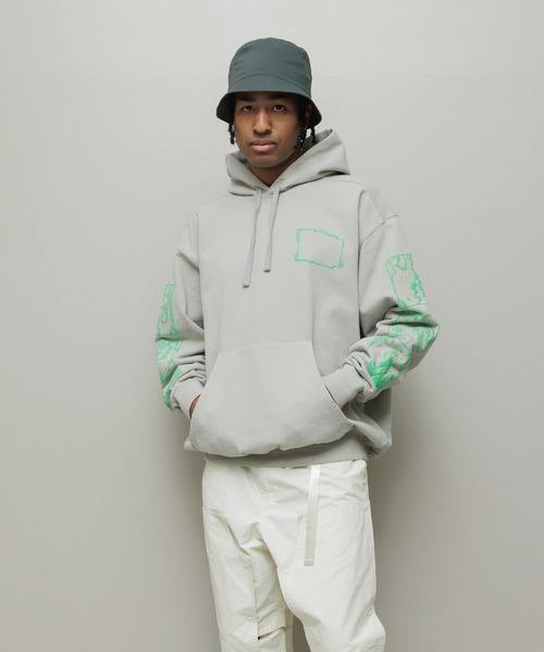 BAL（バル）の「entropy-2（パーカー・メンズ・グレー/ブラック/ホワイト・3/2/1/0）」の22枚目の写真