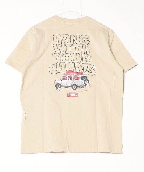 CHUMS（チャムス）の「【CHUMS】Drive in T-Shirt（Tシャツ/カットソー・メンズ・グレー/グリーン/ホワイト/ネイビー・X-LARGE/LARGE/MEDIUM）」の6枚目の写真