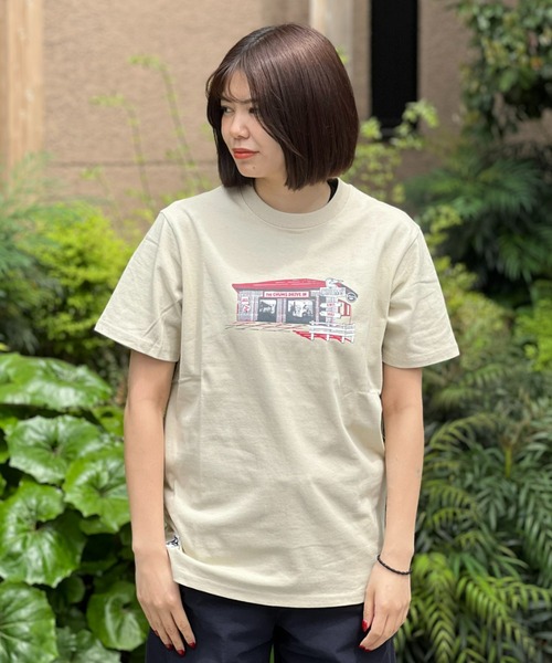 CHUMS（チャムス）の「【CHUMS】Drive in T-Shirt（Tシャツ/カットソー・メンズ・グレー/グリーン/ホワイト/ネイビー・X-LARGE/LARGE/MEDIUM）」の2枚目の写真
