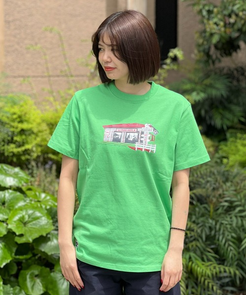 CHUMS（チャムス）の「【CHUMS】Drive in T-Shirt（Tシャツ/カットソー・メンズ・グレー/グリーン/ホワイト/ネイビー・X-LARGE/LARGE/MEDIUM）」の3枚目の写真