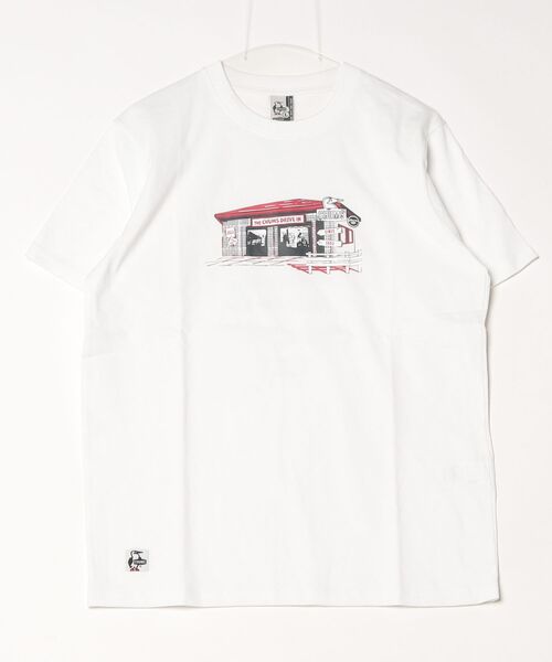 CHUMS（チャムス）の「【CHUMS】Drive in T-Shirt（Tシャツ/カットソー・メンズ・グレー/グリーン/ホワイト/ネイビー・X-LARGE/LARGE/MEDIUM）」の10枚目の写真