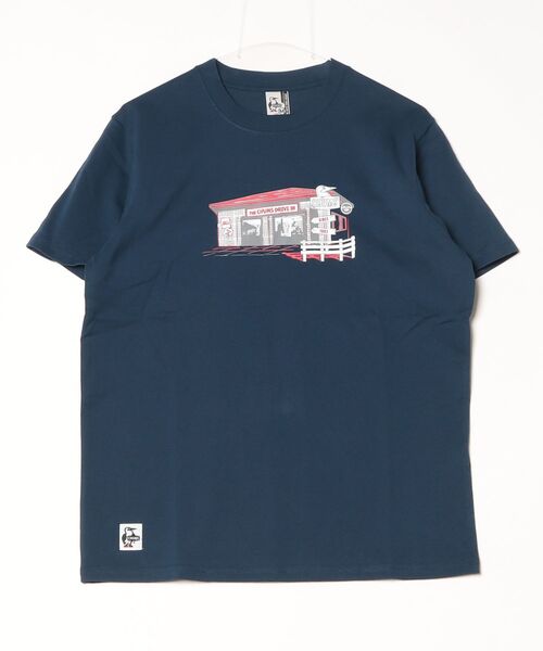 CHUMS（チャムス）の「【CHUMS】Drive in T-Shirt（Tシャツ/カットソー・メンズ・グレー/グリーン/ホワイト/ネイビー・X-LARGE/LARGE/MEDIUM）」の12枚目の写真