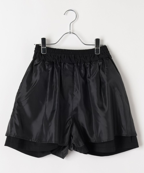 PAGEBOY(ページボーイ)の「クールイージーダブルウエストショートパンツ【セットアップ対応】(その他パンツ・レディース・グリーン/ブラック・FREE)」の21枚目の写真