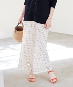 BORDERS at BALCONY フリンジツイードスカート BORDERS at BALCONY/ボーダーズアットバルコニー】 FRINGE TWEED SKIRT